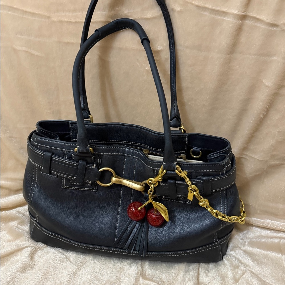 Coach Hamptons Leather Tote Bag style 10213 Vintage!